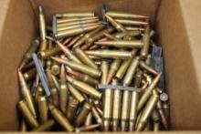 Approximately 24 lbs. Mixed Reloaded 7.62x51mm Military Ammo and Clips