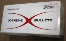 X-Treme Bullets 40 Cal. 165 Grain Copper Plated Bullets for Reloading