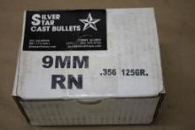 Silver Star Cast Bullets 9mm RN Bullets for Reloading
