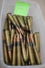 50 Pieces 50 BMG M2 Ball Reloaded Ammunition