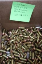 Approximately 22.25 lbs. Commercially Reloaded 40 S&W Ammunition