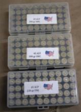 150 Rounds Reloaded 45 ACP Ammunition
