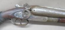 NR Davis and Sons Side By Side Shotgun With Two Digit Serial Number