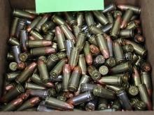 Approximately 30.5 lbs. Commercially Reloaded 9mm Ammunition