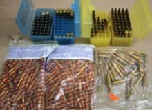 Approximately 350 Rounds Reloaded 223 Ammunition
