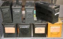 Four Sets of Nesting Ammo Cans (8 total)