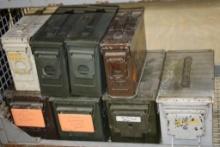 Four Sets of Nesting Ammo Cans (8 total)