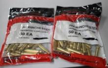 100 Pieces Winchester 284 Win Unprimed Brass Casings