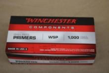 1000 Winchester Small Pistol Primers **NO SHIPPING**