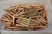 Approximately 16 Lbs. Copper 8mm Mauser Military Reloaded Ammunition