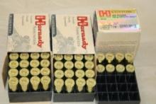 44 Rounds Hornady 480 Ruger Ammunition and 4 Fired Brass