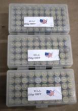 150 Pieces Mixed 45 LC Reloaded Ammunition