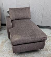 Faux Hide Chaise Lounge