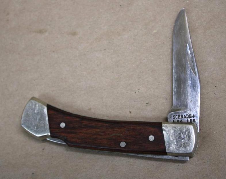 10 Mixed Folding Knives including Several Schrade Knives