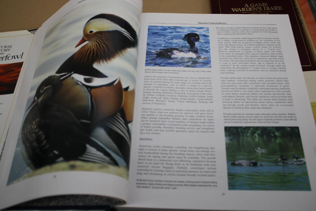 Collection of Hardcover Books Including Tall Stories by Lowell Thomas and Ducks Unlimited