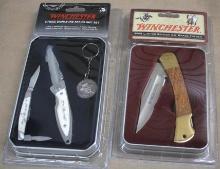 Two New Winchester Limited Edition Folding Knife Sets