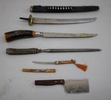 Mixed Knives of Different Styles