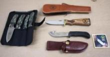 Mixed Hunting Knives