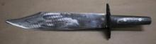 10.5 Blade Bowie Knife with Trench Art Handle