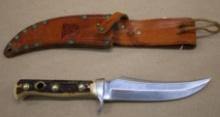 Five Inch Puma Skinner in Leather Sheath