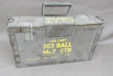 British Wooden 303 British Ammo Crate