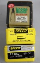 22 Caliber Bullets for Reloading