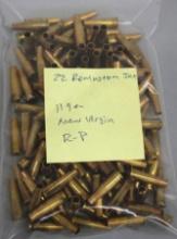 119 Pieces 22 Remington Jet Unprimed Brass