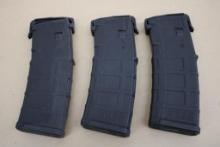 Three Pmag 30-Round 5.56 x 45 Magazines for AR/M4