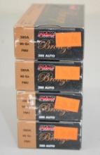 200 Rounds PMC Bronze 380 Auto 90 Grain FMJ Ammunition