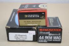 45 Rounds 44 Magnum Ammunition