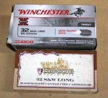 102 Rounds 32 S&W Long Ammunition