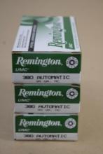 150 Rounds Remington UMC 380 Auto Ammunition