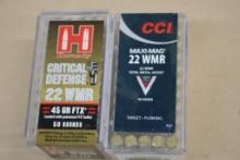 100 Rounds 22 WMR Ammunition