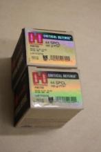 40 Rounds Hornady 44 Special Ammunition