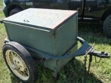 Antique Trailer with Model A Wire Wheels!