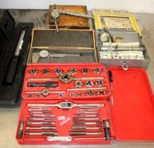 Torque Wrench, Micrometer, Taps and Dies, Cylinder Gauges, and More Tools