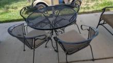 Wrought Iron Patio Set