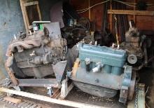 Four Engines and Other Contents of Conex 1 Floor