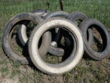 Six Model A Style Tires