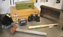 Bushnell Binoculars, Survey Tool, and More Mixed Shop Goods