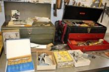Two Loaded Toolboxes