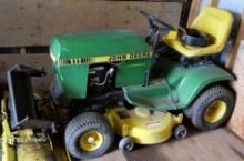 John Deere #111 Lawn Tractor with Plow