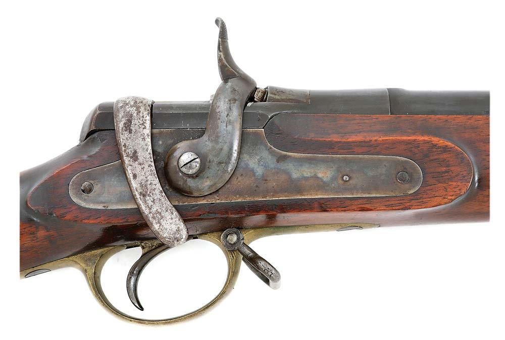 British Experimental Mayall Patent Single Shot Bolt Action Military Rifle