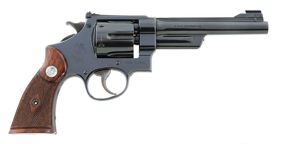 Lovely Smith & Wesson Registered Magnum Revolver With Special Order Sights