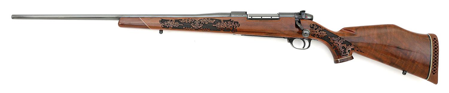 Weatherby Mark V Lazermark Deluxe Left Hand Bolt Action Rifle