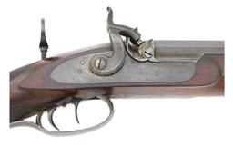 Connecticut Percussion Halfstock Target Rifle by J.P. Goodwin of Waterbury