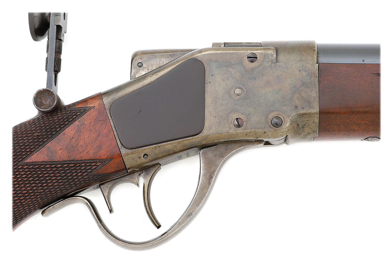 Sharps Borchardt Model 1878 Mid-Range ''Off-Hand'' Rifle