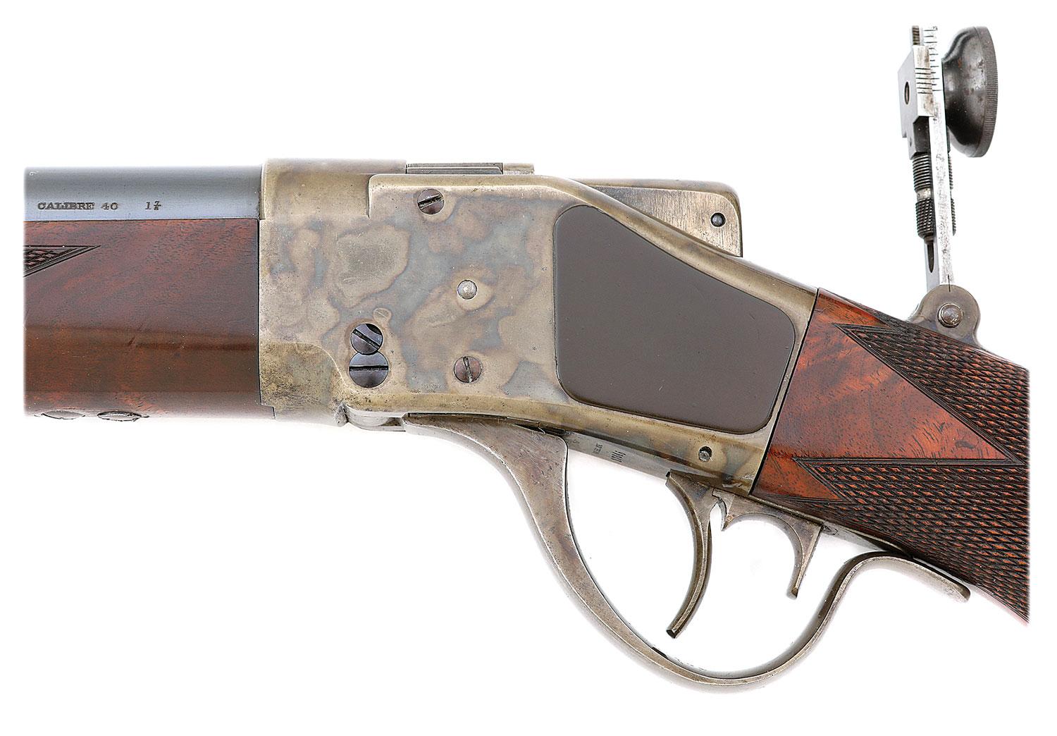 Sharps Borchardt Model 1878 Mid-Range ''Off-Hand'' Rifle