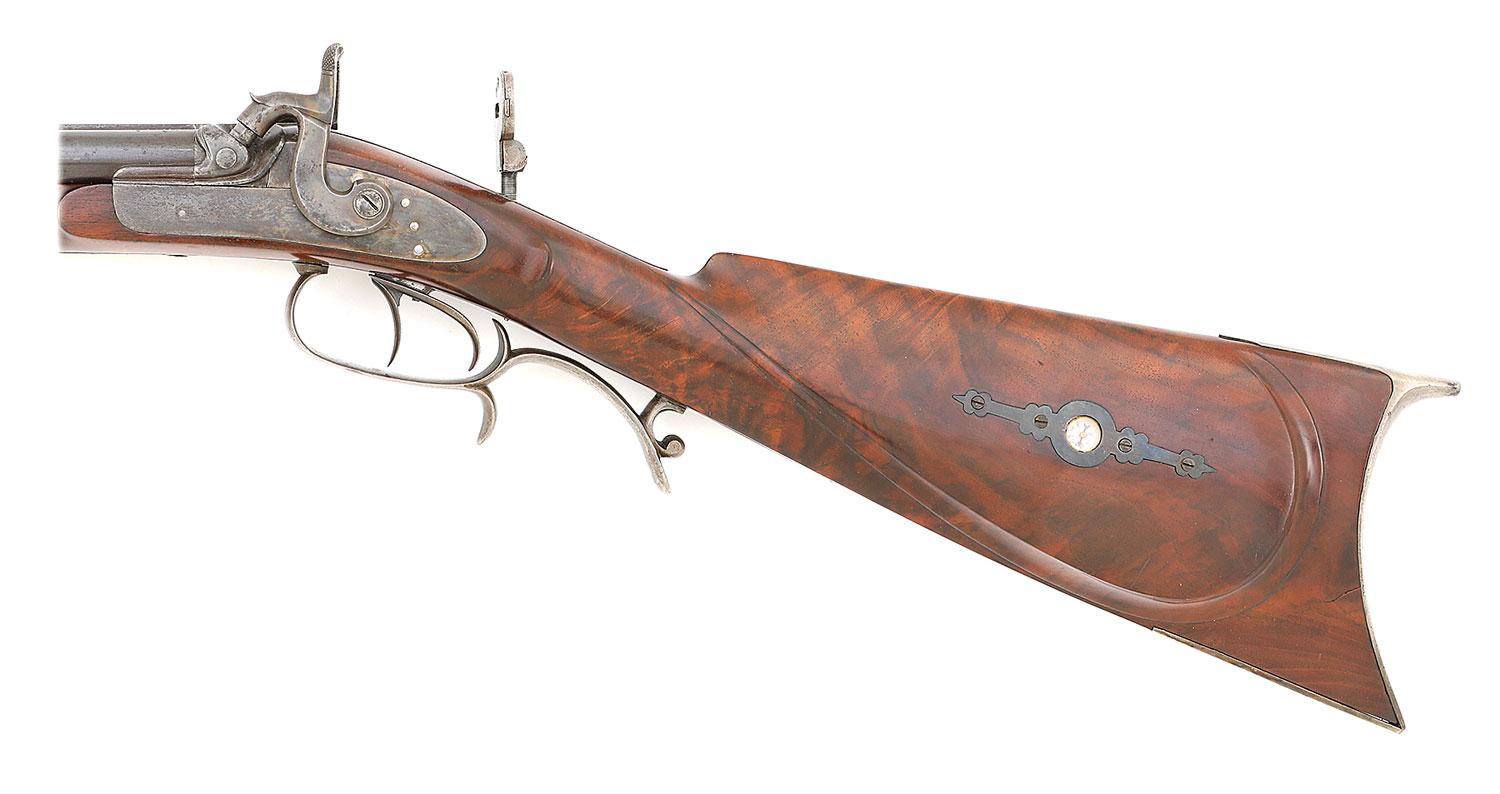Handsome Nelson Lewis Percussion Double Rifle