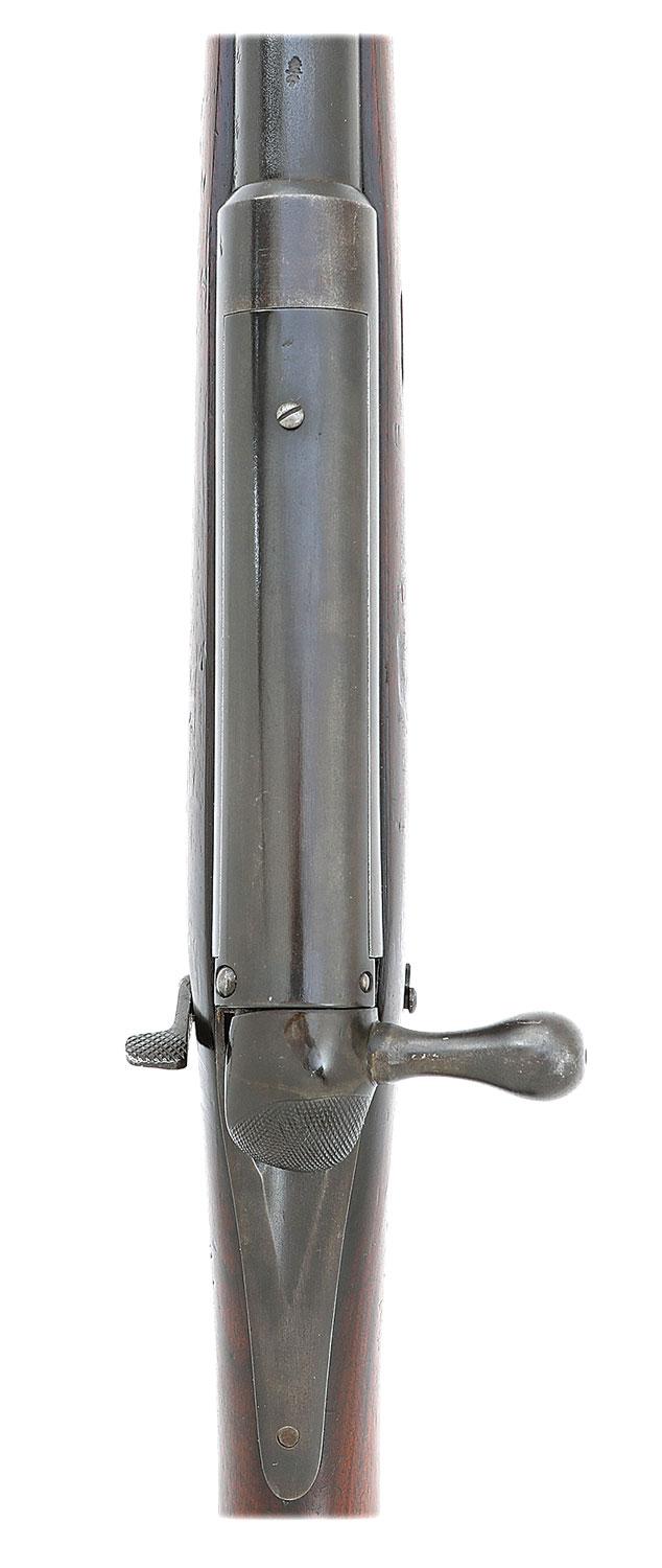 British Experimental "Henry's Patent"-Marked Single Shot Bolt Action Military Rifle